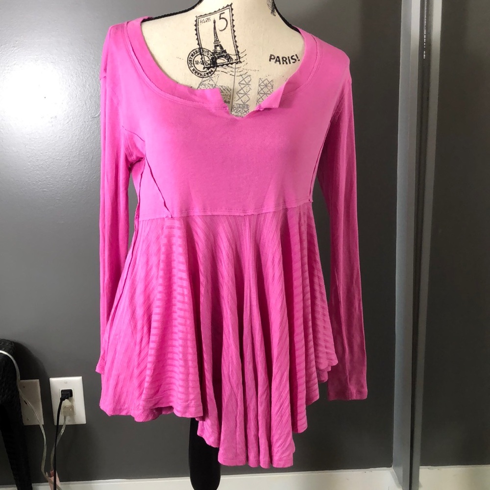 We The Free Clover Babydoll Top